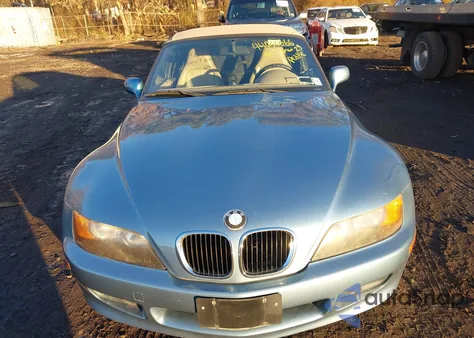1997 BMW Z3 1.9L Roadster из США, поврежденный, VIN 4USCH7323VLE02058